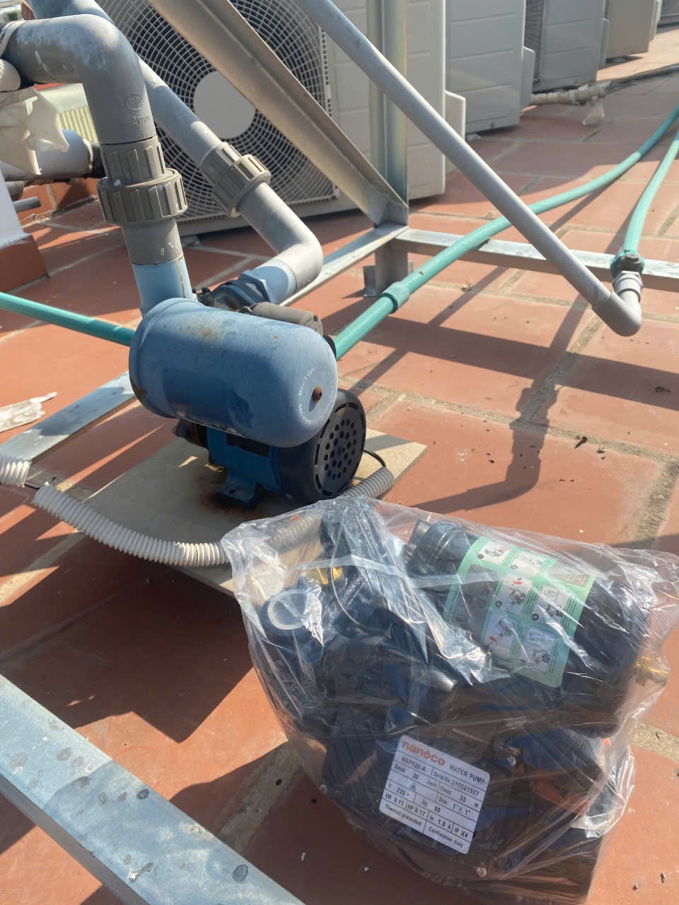 sua chua thay may bơm ap